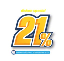 Diskon Spesial 21%